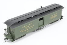 Load image into Gallery viewer, HOn3 Brass Soho D&amp;RGW - Denver &amp; Rio Grande Western #168 Baggage Car with Light Power Unit Custom Painted

