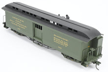 Load image into Gallery viewer, HOn3 Brass Soho D&amp;RGW - Denver &amp; Rio Grande Western #168 Baggage Car with Light Power Unit Custom Painted
