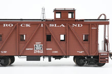 Load image into Gallery viewer, HO Brass OMI - Overland Models, Inc. CRI&amp;P - Rock Island Outside Braced Wood Caboose 2001 Run FP No. 17812 Boxcar Red
