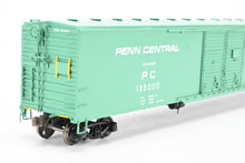 Load image into Gallery viewer, HO Brass Crown Custom Imports PC - Penn Central X-30 Automobile Box Car Factory Painted No. 185000
