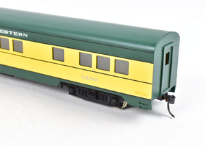 HO Brass NPP - Nickel Plate Products C&NW - Chicago & Northwestern 2-Car Coach Set Pro-Painted