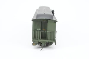 HOn3 Brass Soho D&RGW - Denver & Rio Grande Western #168 Baggage Car with Light Power Unit Custom Painted