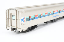 Load image into Gallery viewer, HO Brass Cascade Models Amtrak Ex. AT&amp;SF - Santa Fe Budd Pine Series 10RMT-6DBR Sleeper w/o Skirt Pro-Painted “Pine Crest&quot;
