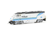 Load image into Gallery viewer, N Athearn Caltrain EMD F59PHI, Two Kato Coaches Coaches and One Kato Control Car Custom Painted. NO BOX

