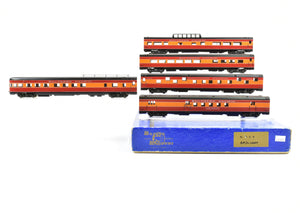 HO Scale Brass Balboa SP - Southern Pacific "Daylight" 5-Car Passenger Set Factory Painted