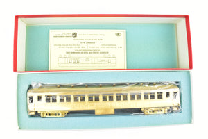 HO Brass Soho SP - Southern Pacific  67' Coach with 4 Wheel Trucks Original Version Unpainted