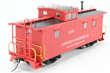 Load image into Gallery viewer, HO East Coast Railroads Aberdeen &amp; Rockfish Wood 36’ Caboose REBOXX
