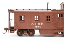 Load image into Gallery viewer, HO Brass Trains Inc. AT&amp;SF - Santa Fe Side-Door Caboose Custom Painted No. 1070
