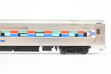 Load image into Gallery viewer, HO Brass Cascade Models Amtrak Ex. AT&amp;SF - Santa Fe Budd Pine Series 10RMT-6DBR Sleeper w/o Skirt Pro-Painted “Pine Crest&quot;
