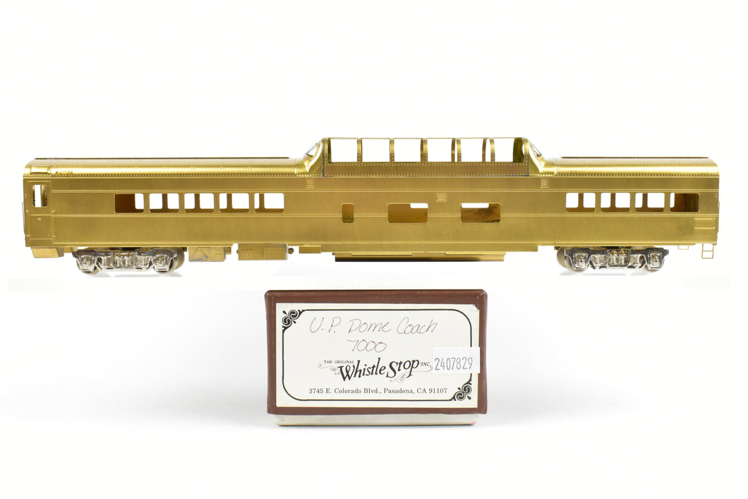 HO Brass The Original Whistle Stop Inc. UP - Union Pacific ACF #7000 Dome Coach