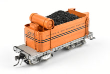 Load image into Gallery viewer, Sn3 Brass P-B-L Milestone Models D&amp;RGW - Denver &amp; Rio Grande Western Class C-16 2-8-0 #268 FP Bumblebee Scheme
