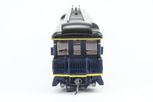 Load image into Gallery viewer, HO NEW Brass NBL - North Bank Line WP - Western Pacific Business Car #101 Blue w/ Yellow Stripe
