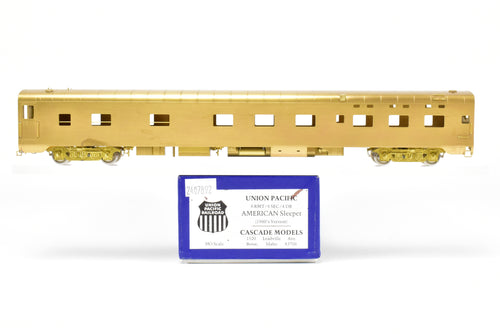 HO Brass Cascade Models UP - Union Pacific Pullman Standard 6sec-6 rmt-4bdr American Sleeper 1960's Version
