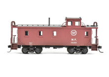 Load image into Gallery viewer, HO Brass Hallmark Models MOPAC Missouri Pacific Standard Wood Sheathed Caboose Painted
