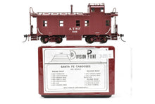 Load image into Gallery viewer, HO Brass DVP - Division Point AT&amp;SF - Santa Fe Peaked Roof Caboose With Antenna FP #506
