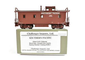 HO Brass CIL - Challenger Imports SP - Southern Pacific Wood Side Caboose Straight Side Cupola Class C-30-1 FP No. 185