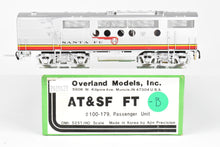 Load image into Gallery viewer, HO Brass OMI - Overland Models Inc. ATSF - Santa Fe EMD  FT &quot;B&quot; Warbonnet Passenger paint scheme WRONG BOX
