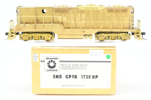 HO Brass Oriental Limited Various Roads/UP - Union Pacific EMD GP9B 1750 HP Cabless Unit