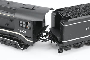 HO Brass Hybrid BLI - Broadway Limited Imports NH - New Haven 4-6-4 I-5 FP No. 1401 SoundTraxx Tsunami2 DCC/Sound
