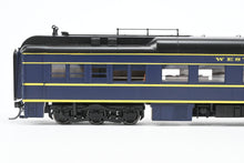 Load image into Gallery viewer, HO NEW Brass NBL - North Bank Line WP - Western Pacific Business Car #101 Blue w/ Yellow Stripe
