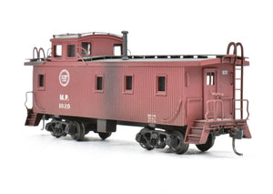 HO Brass Hallmark Models MOPAC Missouri Pacific Standard Wood Sheathed Caboose Painted