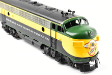 Load image into Gallery viewer, HO Brass Oriental Limited C&amp;NW - Chicago and Northwestern EMD F7A/F7B/F7A PH I 1500 HP 3-Unit Set FP Freight Scheme
