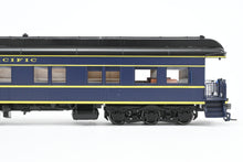 Load image into Gallery viewer, HO NEW Brass NBL - North Bank Line WP - Western Pacific Business Car #101 Blue w/ Yellow Stripe
