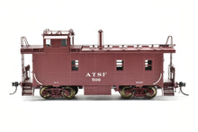 Load image into Gallery viewer, HO Brass DVP - Division Point AT&amp;SF - Santa Fe Peaked Roof Caboose With Antenna FP #506
