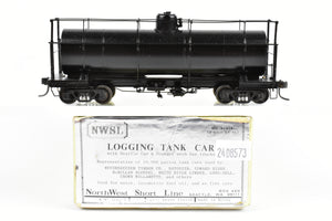 HO Brass NWSL - Northwest Short Line Various Roads 10,000 Gallon Logging Tank Car CP No Lettering