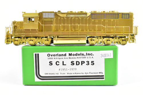 HO Brass OMI - Overland Models, Inc. SCL - Seaboard Coast Line EMD SDP35 Nos. 1951 - 1970