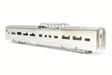 Load image into Gallery viewer, HO Brass Hi-Country Brass CB&amp;Q/WP/D&amp;RGW - California Zephyr Dome-Coach Plated With Conductor&#39;s Window
