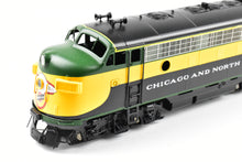 Load image into Gallery viewer, HO Brass Oriental Limited C&amp;NW - Chicago and Northwestern EMD F7A/F7B/F7A PH I 1500 HP 3-Unit Set FP Freight Scheme
