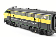 Load image into Gallery viewer, HO Brass Oriental Limited C&amp;NW - Chicago and Northwestern EMD F7A/F7B/F7A PH I 1500 HP 3-Unit Set FP Freight Scheme
