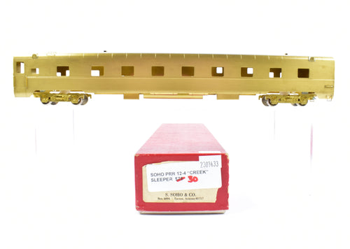 HO Brass Soho PRR - Pennsylvania Railroad 12-4 Creek Series PS Sleeper
