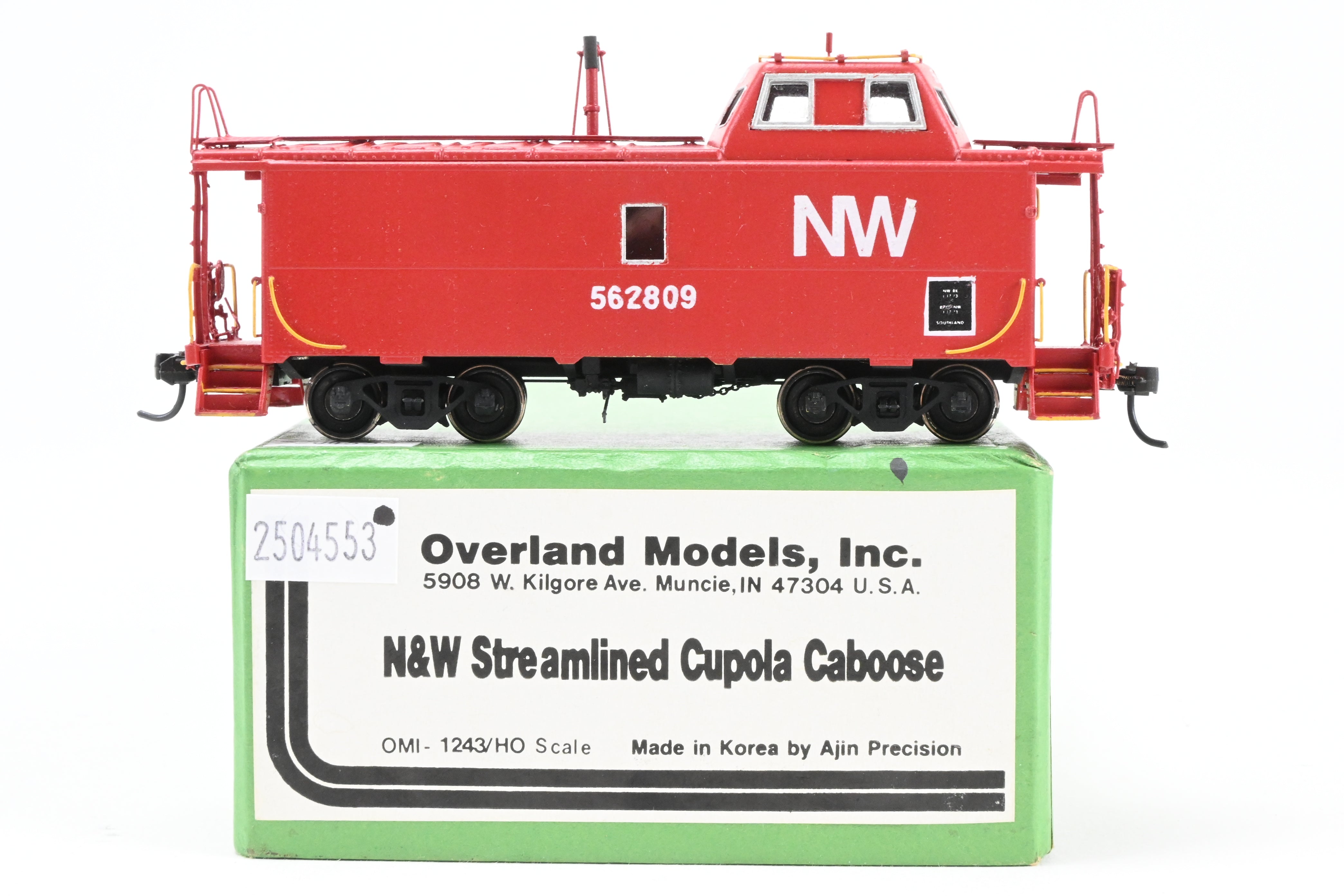 鉄道模型 UNION PACIFIC CA-1 WOOD CABOOSE 2592 HO Brass Trains Inc. UP - Union Pacific CA-1 Wood Caboose