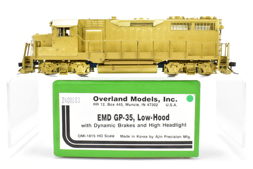 HO Brass OMI - Overland Models Inc. EMD GP-35 W/Dynamic Brakes and High Headlight