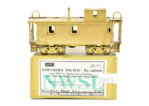 HO Brass NWSL - Northwest Short Line NP - Northern Pacific Wood Caboose 1700 Series unpainted