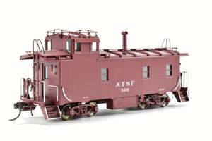 HO Brass DVP - Division Point AT&SF - Santa Fe Peaked Roof Caboose With Antenna FP #506