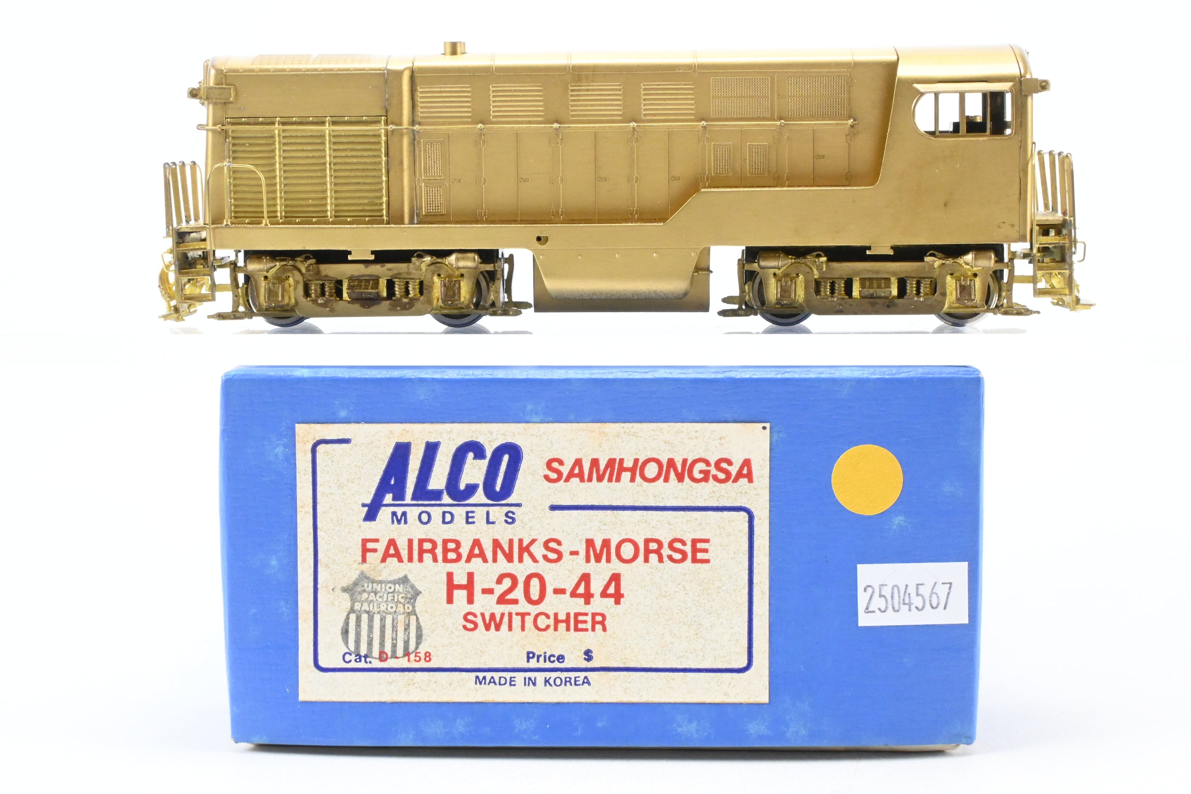HO Brass Alco Models UP - Union Pacific Fairbanks Morse FM H-20-44