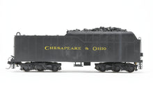 Load image into Gallery viewer, HO Brass PFM - United C&amp;O - Chesapeake &amp; Ohio 2-8-4 Kanawha TENDER ONLY Custom Painted NO BOX

