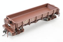 Load image into Gallery viewer, HO Brass W&amp;R Enterprises Various Roads Clark Car Co. 30 Cu. Yd. Side Dump Car Custom Painted CA&amp;Y No. 991
