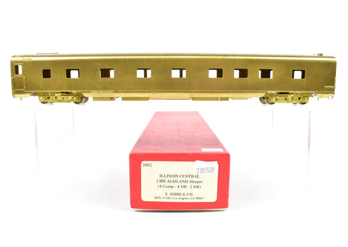 HO Brass Soho IC - Illinois Central 4-4-2 Sleeper Panama Limited