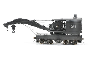 O Brass OMI - Overland Models, Inc. C&S - Colorado & Southern Industrial Brownhoist 120-Ton Crane, Open Cab, Powered Custom Painted No. 99001 NOT OPERATIONAL