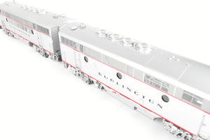 HO Brass CON DVP - Division Point CB&Q - Burlington Route EMD F3A/B Set Factory Painted No. 9960-A (No number on the "B" Unit)