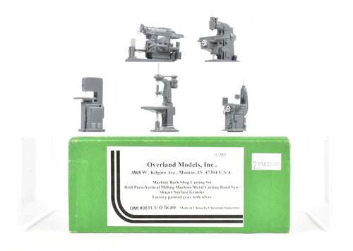 O Brass CON OMI - Overland Models, Inc Various Roads Machine Back Shop Casting Set FP