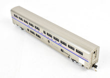 Load image into Gallery viewer, N Brass OMI - Overland Models, Inc. AMT - Amtrak Superline Sleeping Car Plated, lettered, Numbered #32118
