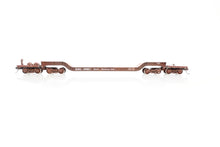 Load image into Gallery viewer, HO Brass E&amp;P Associates Various Roads Maxon Corp. Depressed Center Flat Car CP Private Road
