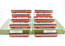 Load image into Gallery viewer, HO Brass CON CIL - Challenger Imports SP - Southern Pacific 1941 Morning Daylight 16-Car Full Train With 10-Car Set Plus Both 3-Car Add On Sets FP
