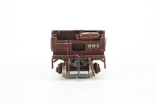 Load image into Gallery viewer, HO Brass W&amp;R Enterprises Various Roads Clark Car Co. 30 Cu. Yd. Side Dump Car Custom Painted CA&amp;Y No. 991
