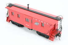 Load image into Gallery viewer, O Brass DVP - Division Point CStPM&amp;O - Chicago, St Paul, Minneapolis &amp; Omaha Railway Bay Window Caboose Factory Painted No. 6130
